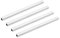 sourcing map 4 Stück Alu Vierkantrohr 10x10mm Alu Rechteckrohr Aluminium Profil Rohre 1mm Wandstärke Alurohr Quadratrohr Aluminium Gerade Rohr 200mm Länge 6063 Aluminiumrohre Aluprofil Rohr