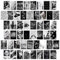 50 Schwarzweiße ästhetische Bilder für Wandcollage, schickes Collagen Druckset, Raumdekoration für Mädchen, Vintage Wandkunstdrucke für Zimmer, Schlafsaal Foto Display, VSCO Wall Poster für Bar