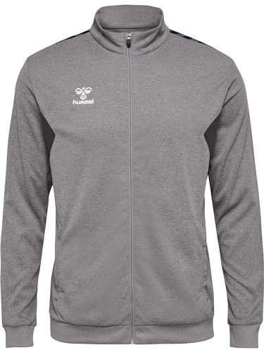 hummel Authentic PL Trainingsjacke grau, M Herren