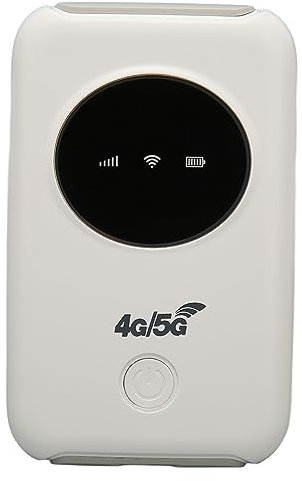 Hotspot WiFi Portatile per Viaggi, Router Mobile 4G 3G Sbloccato con Slot per Schede SIM - per Aziende, Fino a 10 Utenti