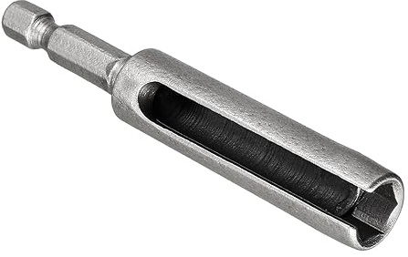 CoCud Clé à Douille, Tige Hexagonale de 1/4 de 8 mm, Longueur de 3, Embout de Perceuse à Fente à Changement Rapide - (pour Une Portée Étendue)