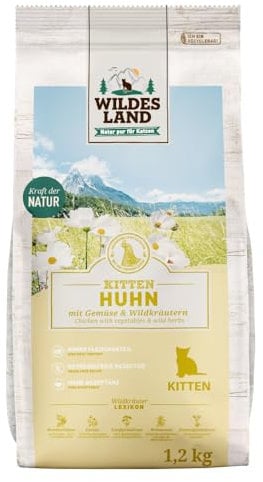 Wildes Land Classic Kitten Huhn 1,2 kg