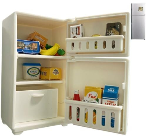 Generic Mini-kühlschrank Modell Kühlschrank Magnete, Süßer 3D-lebensmittelmagnet Für Kühlschrank, Stark Adhensiv