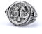 Vintage Anubis ägyptischer Ring Schmuck Herren Edelstahl ägyptischer Pharao Stempelring Gothic Biker Amulett Geschenk