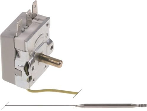TECASA Thermostat Universal 1-polig Fühler ø 6x92mm 1CO 30-120°C universal
