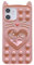 Asgens Fidget Phone Case for iPhone 12/12 Pro, Cartoon Lucky Pop Pink Cat Quicksand Bling Stars Push Bubbles Shockproof Silicone Soft Case for Apple iPhone 12/12 Pro 6.1 inch