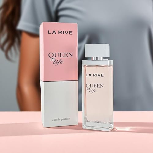La Rive Queen of Life Eau de Parfum für Damen, 75 ml | Süßer, blumig-gourmandiger Duft | Langanhaltendes Damenparfüm | Ideale Geschenkidee für Frauen