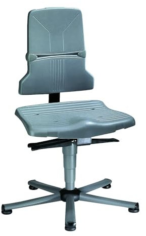 BIMOS-SITZTECHNIK INTERSTUHL BüROMöBEL GMBH & CO K S9810 Arbeitsdrehstuhl SintecB m.Sitzneigung Sitz-H.430-580mm BIMOS m.Gleitern