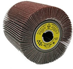Klingspor 7326 - SM 611 S Satinierwalze, 100X100X19, Verpackungseinheit 1 - Korn 80