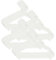 Bieco Kleiderbügel Kinder 32 St. Weiß | Länge ca. 30 cm | Kunststoff Kleiderbügel Baby | Organiser Für Kleiderschrank | Clothes Hangers