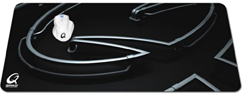 Qpad 90 – Premium QUALITÄT – UC Professional XXL Gaming Maus Pad – Schwarz