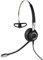 Jabra Biz 2400 II QD Mono Ultra-Noise-Cancelling-Headset für Festnetztelefone, 3-in-1-Design mit Überkopfbügel/Nackenbügel/Ohrhaken zur Wahl, schwarz