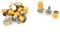 sourcing map 10Stück B10K lineares 10kOhm Rotary Potentiometer 10KB Pot + Knöpfe DE de