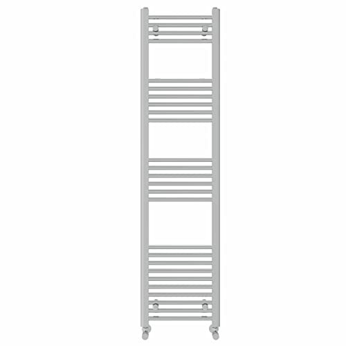NRG Modern Bathroom 1600×400mm Straight Central Heating Towel Rail Radiator Chrome