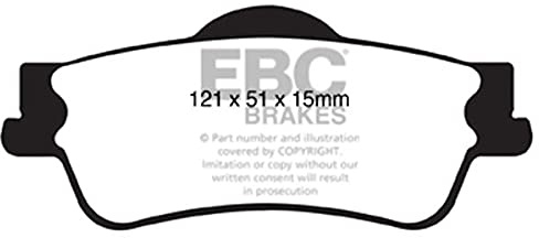 EBC Brakes DP31834C Red stuff Brake Pads