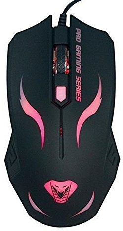 Media- – Cobra Pro Battle – Full Size Gaming Mouse, Light Illumination, 800/1600/2400 CPI