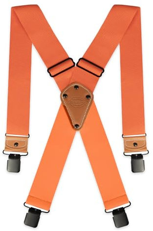 Dickies Herren Industrial Strength Suspenders Hosenträger, Neon-Orange, Einheitsgröße