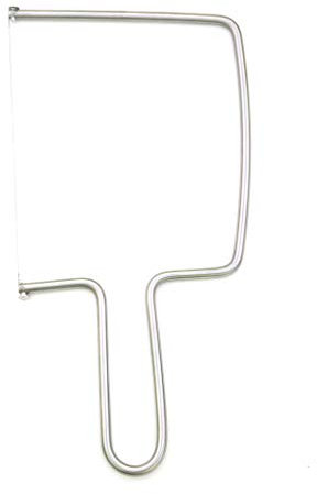 Aeon Design Cheese Slicer/Cutter With Extra 2 Wires-Easy And Fast Cutting Hard Or Semi Hard Block Cheeses-Stainless Steel Kitchen Tool-Long Lasting