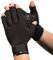 Thermoskin Thermokompressionshandschuhe - Wärmende Handschuhe für Männer & Frauen zur Linderung von Arthritis-Schmerzen, mit rutschfestem Griff, offene Fingerspitzen für besseren Tastsinn, Schwarz, XS