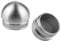 Cosch Edelstahl Endkappe hohl rund mit Rändel Edelstahl V2A Ø 33,7 x 2,0 mm