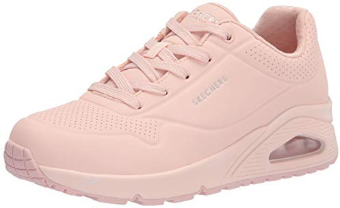 Skechers Damen Uno Frosty Kicks Sneakers, Lt Pink Durabuck Textile Trim, 39 EU
