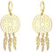 SOFIA MILANI - Damen Ohrringe 925 Silber - vergoldet/golden - Traumfänger Ohrhänger - 20940