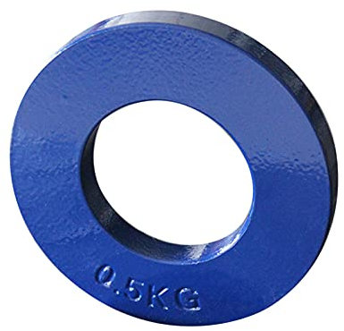 U/D Olympic Fractional Weight Plate 0.55lb~/2.2lbs Olympic Barbells Strength Training Micro Loading Fraction Weights Disc for Overcoming Plateaus (Green 0.5kg)