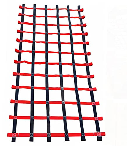 Kletternetz Kinder Bunt,Maßgeschneidert,Ninja Line ZubehöR KlettergerüSt Kletterleiter Outdoor Kinderzimmer Spielturm Kletterwand Baumhaus Absturzsicherung Bett,KlettergeräTe&Schaukeln