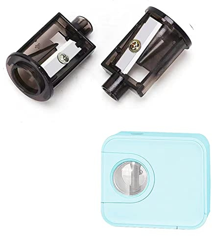 JIJICZ Electric Pencil Sharpener Blades,Extra Spare Replacement Blade for Electronic Automatic Sharpeners,6-8mm, Grey
