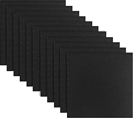 Wresetly 12 Pack Acoustic Panels Foam Engineering Sponge Wedges Sound Insulation Panels 1 x 12 x 12