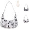 Umhängetasche Damen Handtasche, handtasche vintage, 90s Women's Shoulder Bag, Tasche Kleine Segeltuchtasche y2k Fashion Handtaschen für Frauen Schmetterling
