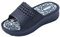 JOMIX Ciabatte Donna Estive Comode con Zeppa Ciabatte Mare Donna Ciabatte Gomma Morbida Casa Piscina Spiaggia SD8223 (Blu Navy, 38)