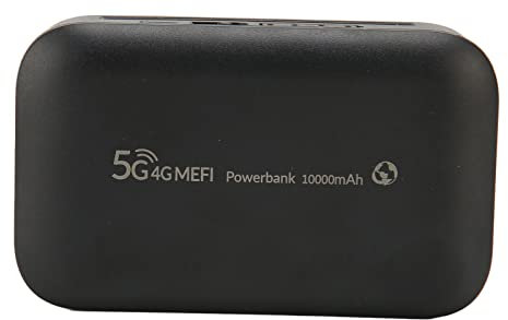 4G WiFi Router, 4G LTE Outdoor Router with SIM Card Slot, Support Up to 10 Users, 10000mAh, for Car Users, Business Travelers, Outdoor Travelers, etc.