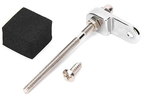Oumefar Schlagbrett-Halterung, ES335 Schlagbrett-Halterung, 8 X 6 X 2 Mandoline, Schlagbrett-Montagehalterung, Gitarre, Schwarzes Schwammpolster, Musikinstrumenten-Zubehör