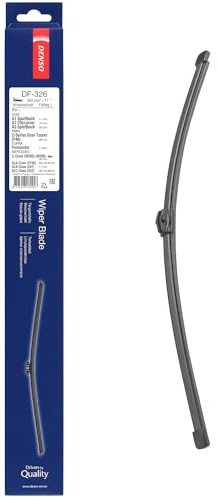 DENSO Heck Flachwischer DF-326 (285 mm): Leiser, langlebiger Wischer mit aerodynamischem Design. OEM-Qualität, breite Kompatibilität, 2 Jahre Garantie