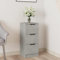 Madia Armadietto Multifunzionale in Soggiorno Mobili Mobiletto Bagno Credenza Grigio Cemento 30x30x70 cm in Legno MultistratoAdatto per Soggiorno Cucina Corridoi
