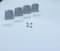 4 x Cosiflor Bediengriff grau inkl. Griffadapter und Schrauben ab 2009-2021