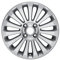 Original Ford Fiesta 2008-2012 Leichtmetallrad 16 15 Speichen-Design, Silber