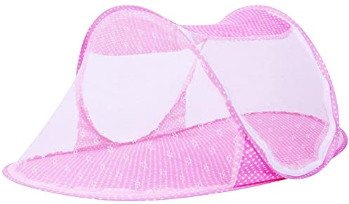 FCXVXCL Prese pieghevoli pieghevoli per insetti Zanzariera Baby Yurts(Rosa 110 * 65 * 60cm), LJJ2066