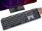 Keyboard Cover Skin for Logitech MX Keys S & MX Keys Advanced Illuminated Wireless Keyboard, Logitech Craft Advanced Wireless Keyboard Protector, MX Keys S Silicone Protective Skin, Black