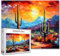 Tucocoo Saguaro Kakteen-Puzzles für Erwachsene, 1000 Teile, Arizona, Wüstenlandschaft, Kunstwerk-Puzzle, 70 x 50 cm, Bunte Puzzles für Heimdekoration, Familienpuzzle, perfekt für Spieleabende