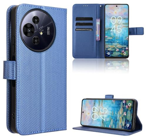 TIANYUE Custodia per TCL 50 Pro NxtPaper 5G, Custodia Portafoglio, con [Supporto] [Carta Fessura] [Magnetica] Cover per TCL 50 Pro NxtPaper 5G, Blu
