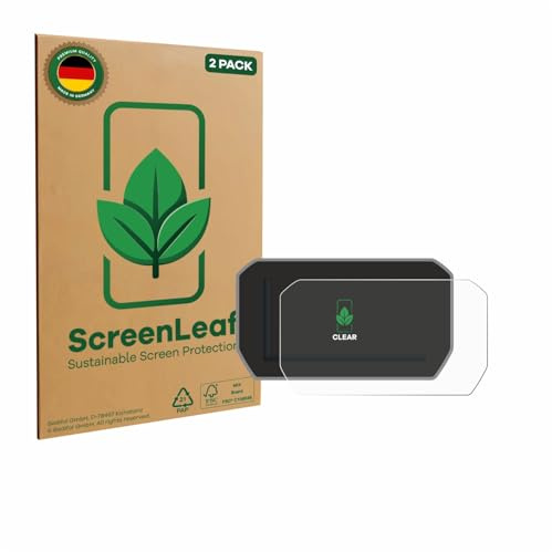 ScreenLeaf 2 Stück Schutzfolie für Ducati V4 Rally (2024) [nachhaltiger Displayschutz, Folie, transparent, kratzfest]