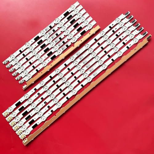 YSABVCP Tira de LED for televisor Samsung, compatible Fit For modelos D2GE-400SCA-R3, D2GE-400SCB-R3, 2013SVS40F, L8, UE40F6400, BN96-25520A, 25521A, 25304A y 25305A, 14 o 42 unidades.(42PCS(3TV))