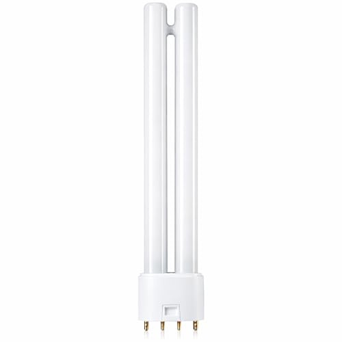 NCC-Licht Kompaktleuchtstofflampe 18W/827 2G11 4-Pin warmweiß 2700K | Kompatibel mit Osram Dulux L und Philips Master PL-L 18W CFL