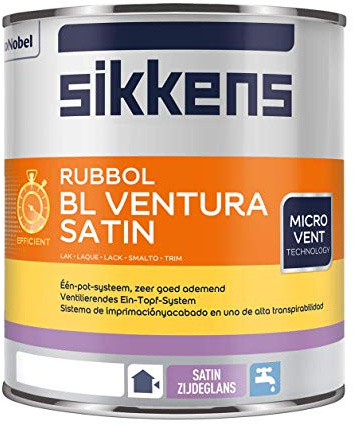 Sikkens,21514,Rubbol AA8BL VenturaSatin RM 0,500L, Weiß