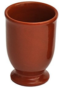 MamboCat Tonbecher I Vollglasiert I 175 ml I Mediterran I Unikat Handarbeit I Met-Pott I Ton Mug Tumbler I Antike/Vintage I Mittelalter I Wikinger