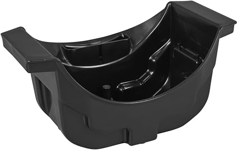 Sealey CV124 Axle Oil Drain Pan 2ltr, Black