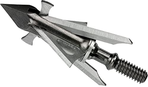 Muzzy Trocar HBX ibrida 4 lama balestra Broadhead, 100 grain