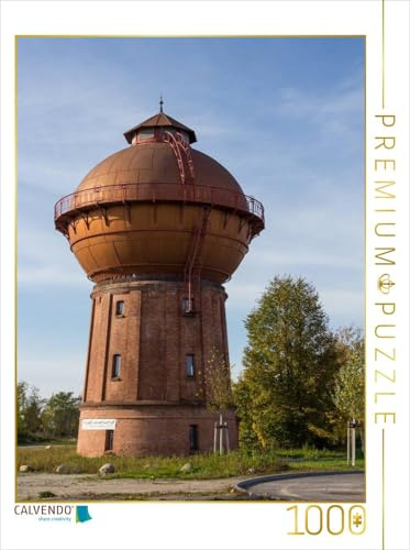 CALVENDO Puzzle Wasserturm in Cottbus | 1000 Teile Lege-Größe 48 x 64 cm Foto-Puzzle für glückliche Stunden